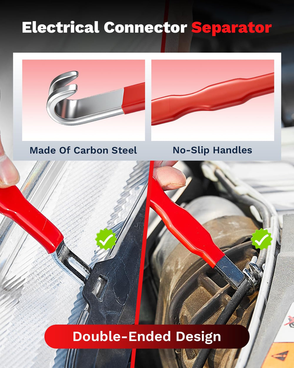 Saker durable metal build withstands repeated automotive maintenance tasks.