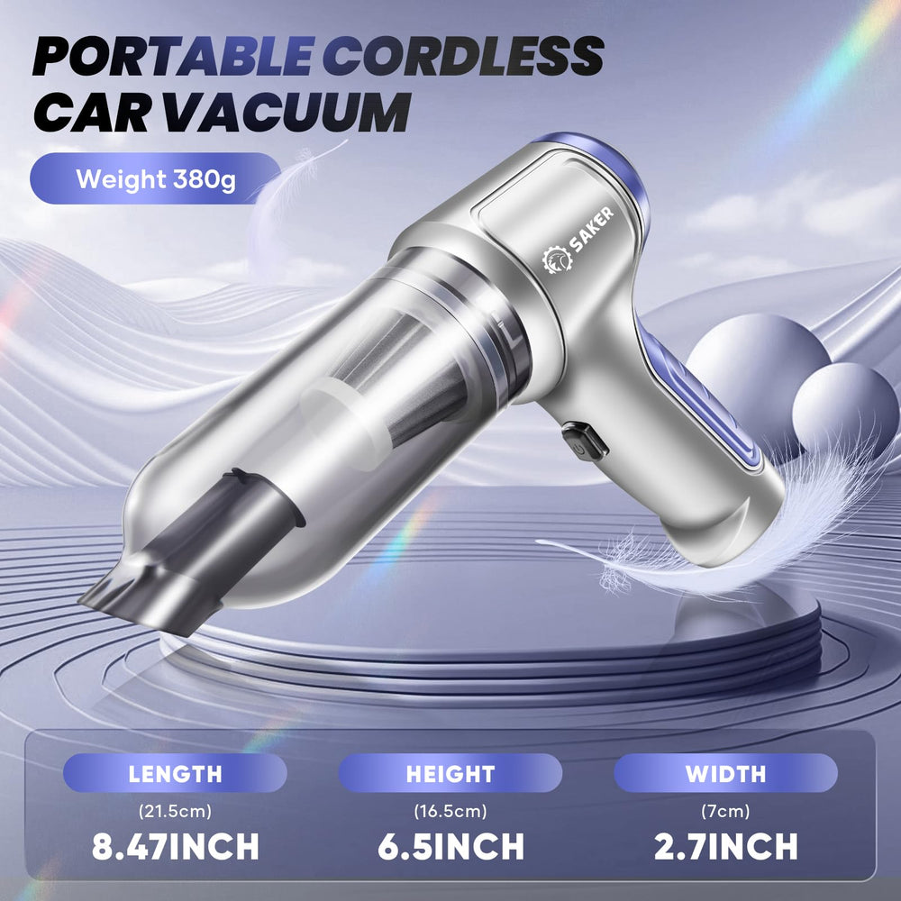 Saker HL107B long power cord extends cleaning reach