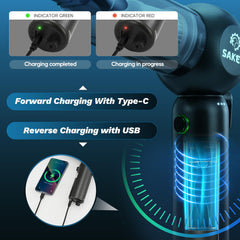 Saker SW102 dual charging ports enable USB power sharing and charging.