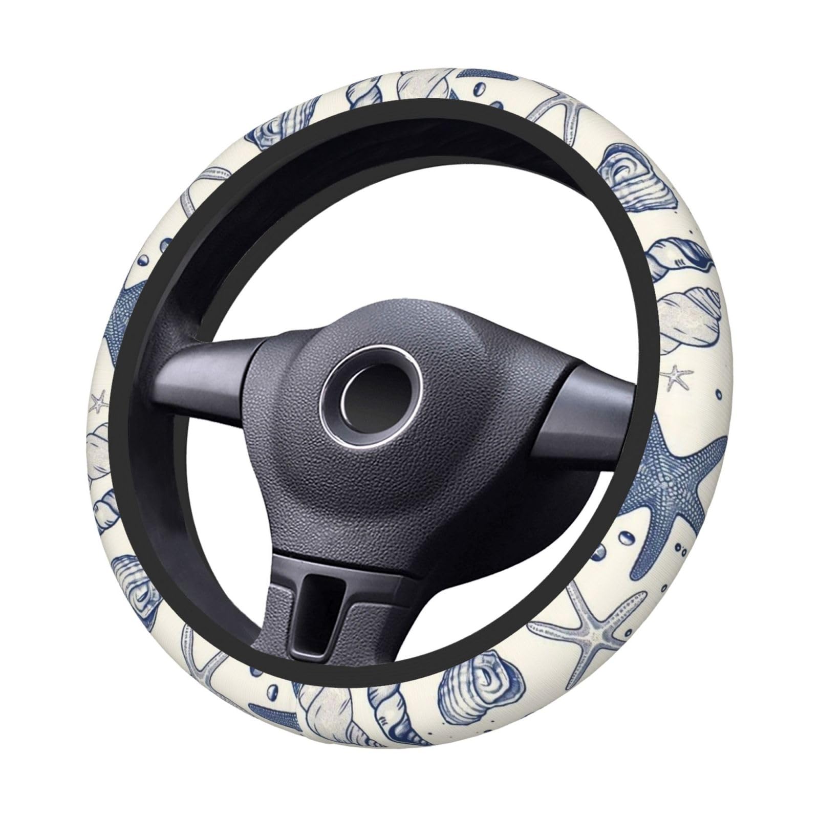 SAKTEPLE anti-slip lining keeps steering cover secure during driving
