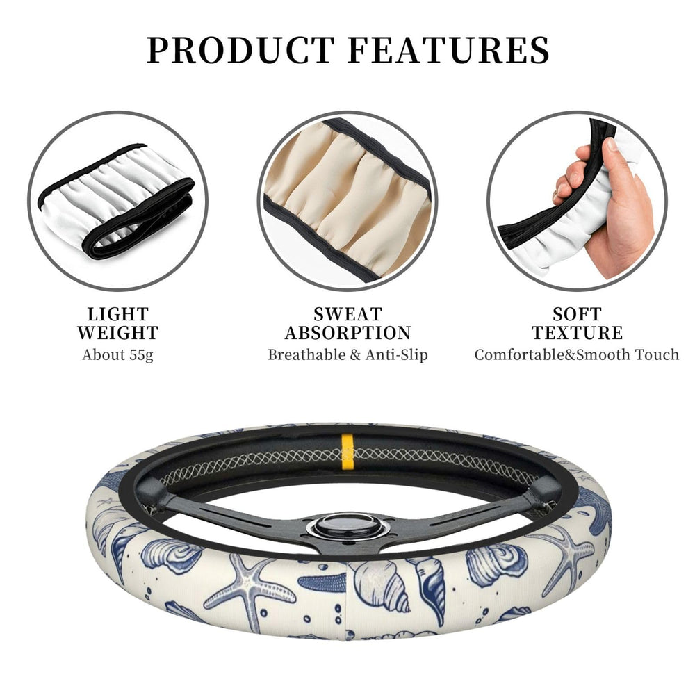 SAKTEPLE soft neoprene touch provides comfortable steering feel