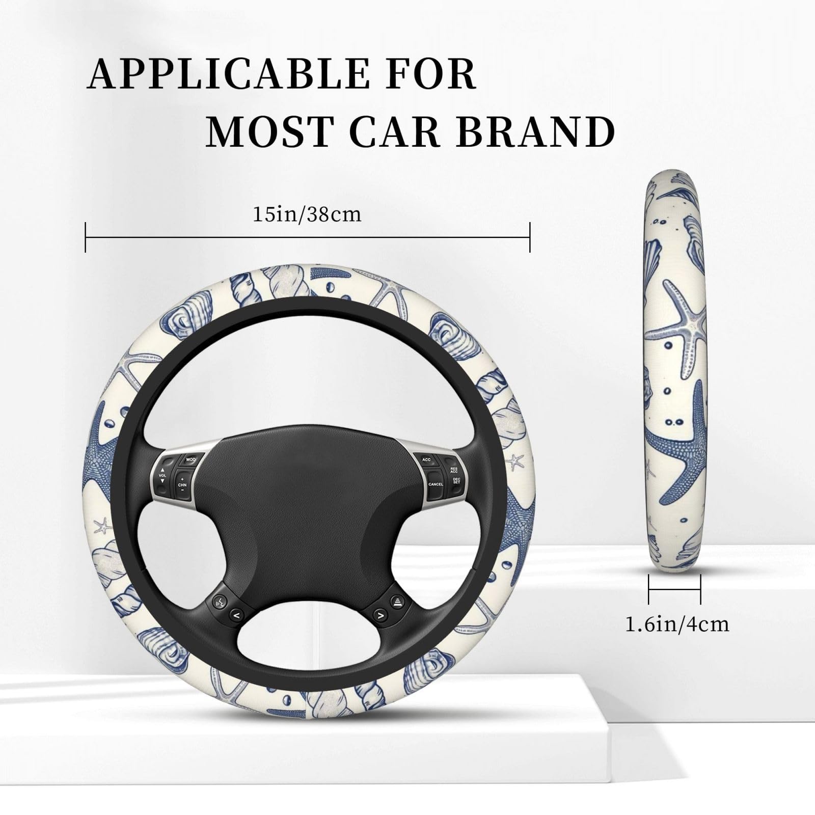 SAKTEPLE universal 15-inch fit suits most cars and trucks