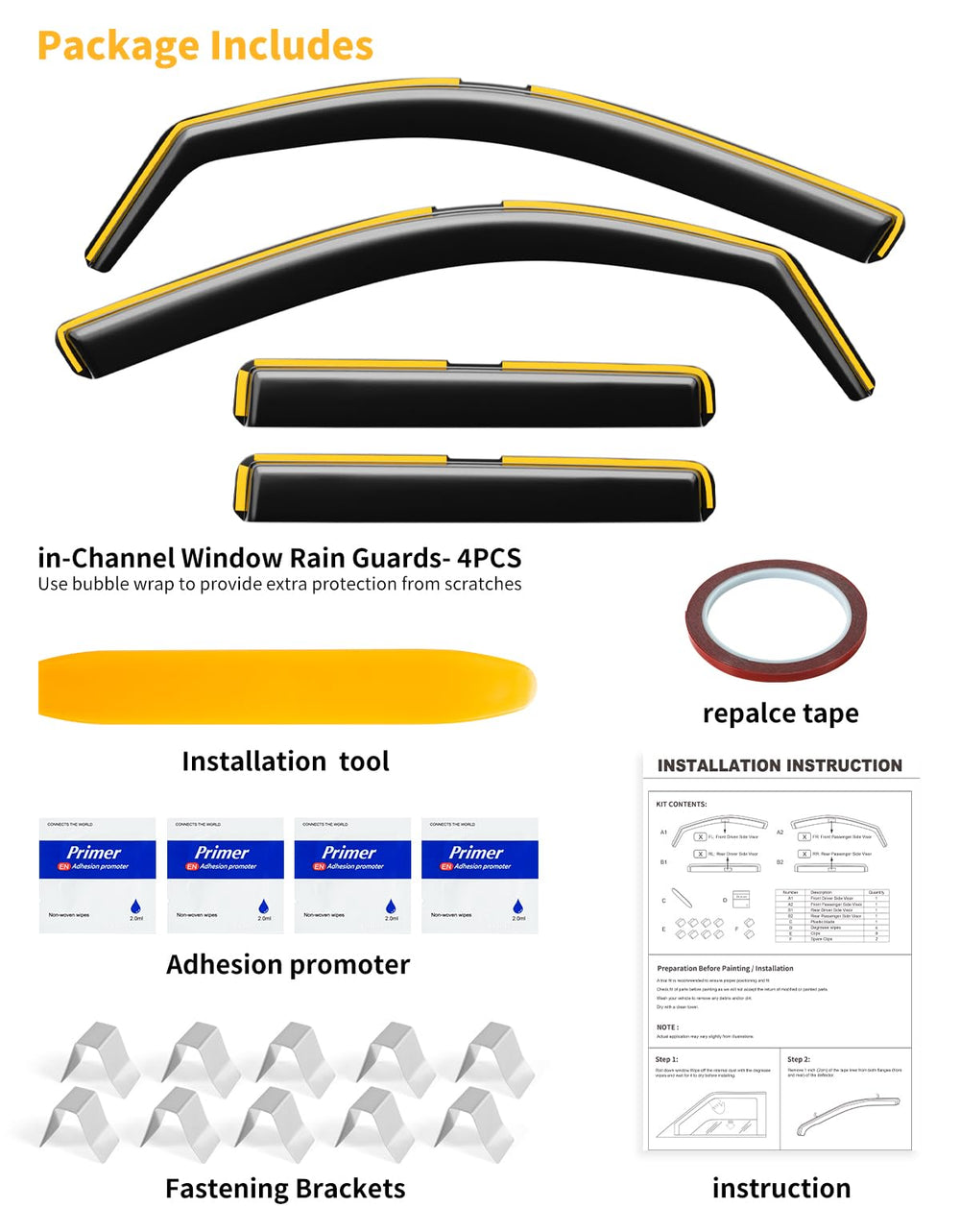Road-ready rain guard offers stable performance in daily Tacoma drives