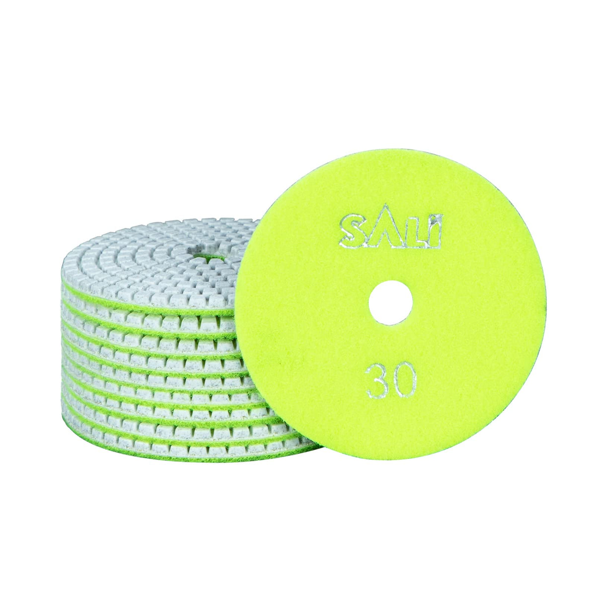 SALI 10-pack diamond polishing pads for 4-inch stone polishing