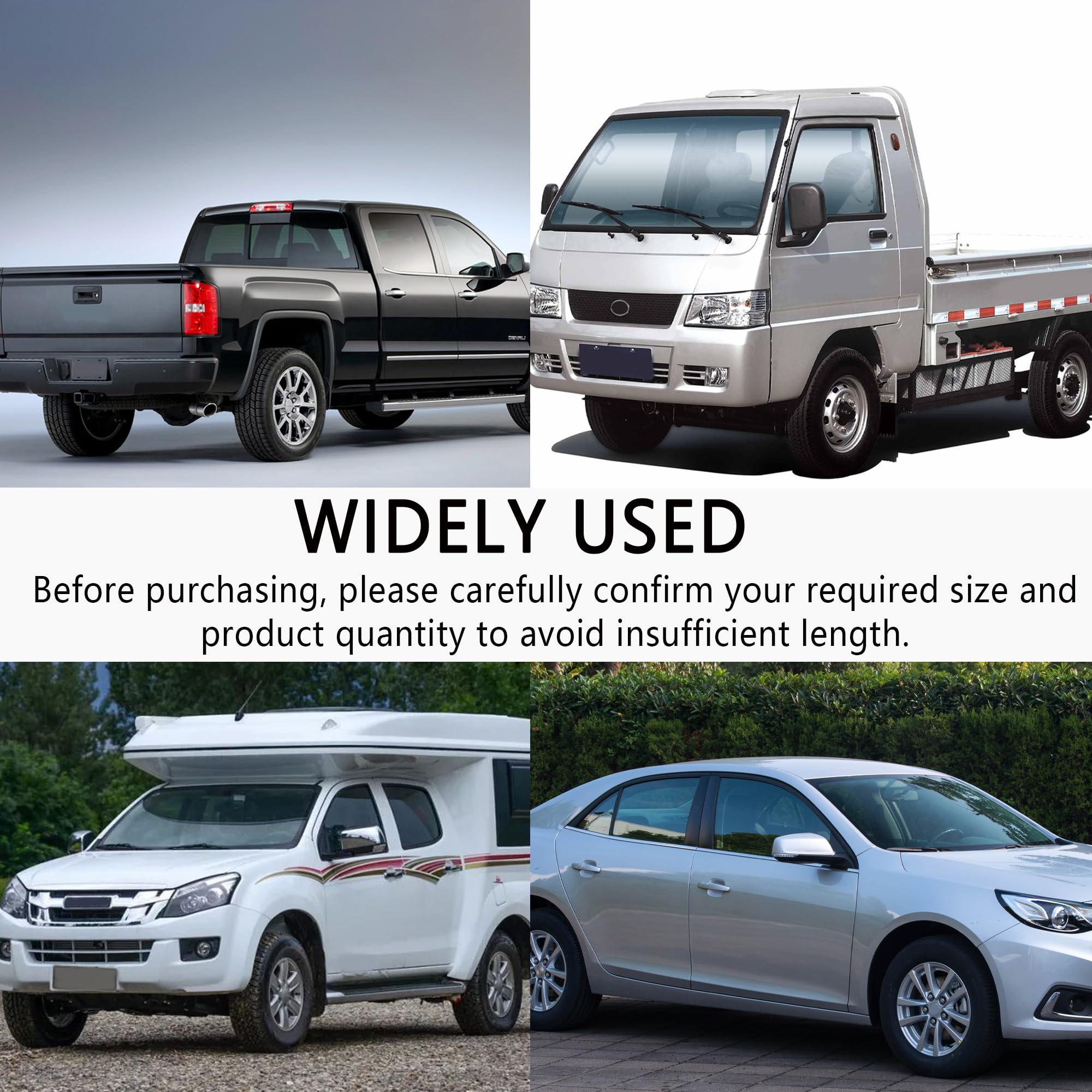 Salior durable rubber seal for pickups cars boosts weather protection and quiet cabin.