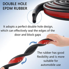 Salior EPDM material durability showcases flexible, long-lasting weather sealing.