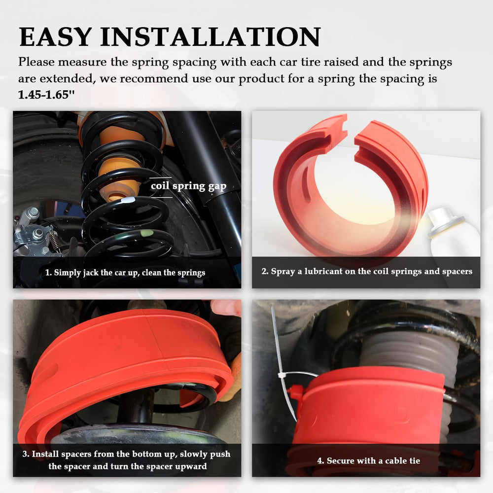 Salior suspension benefits after spacer installation