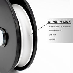 SALMAN snatch block side plates endure salt spray and rugged off-road conditions.