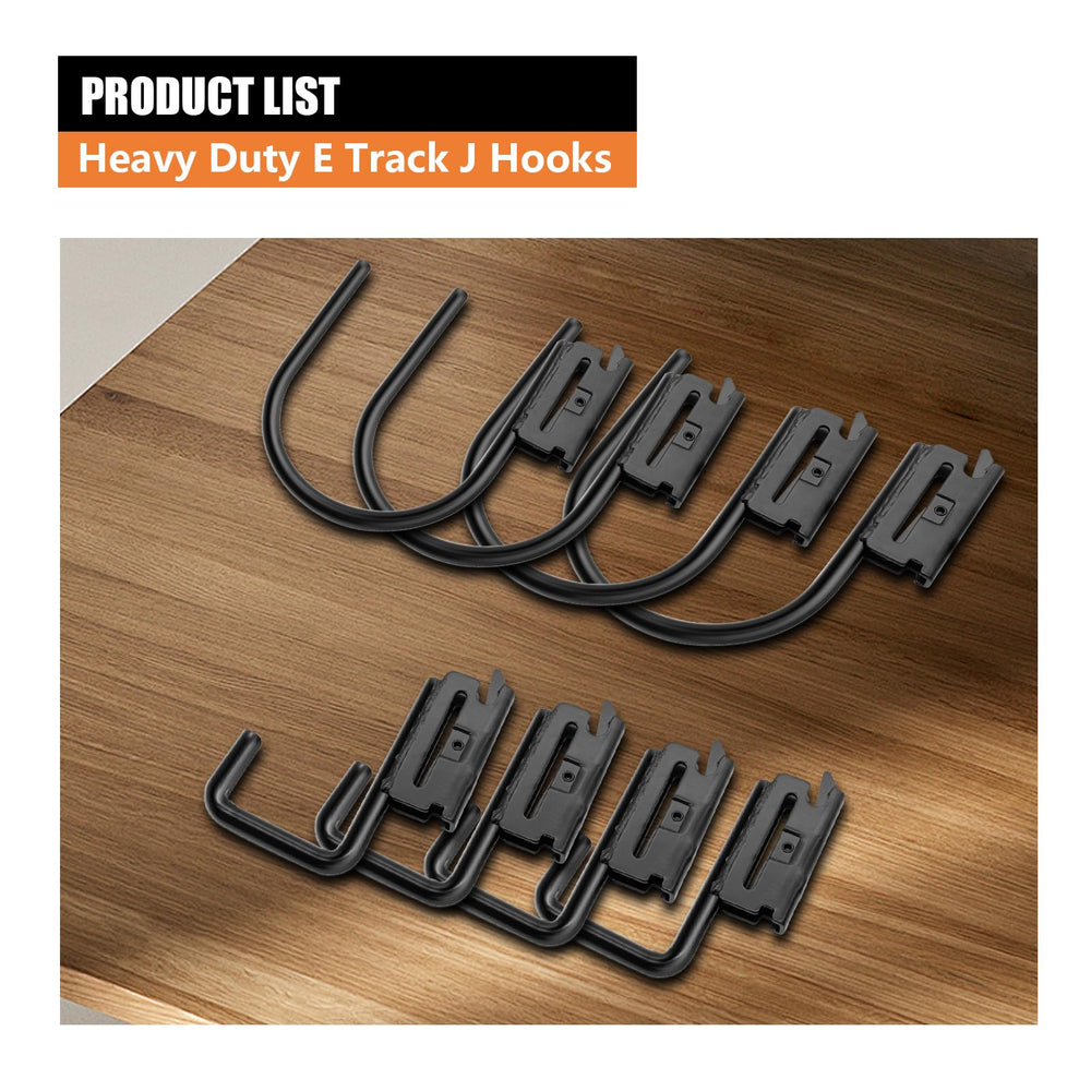 SALUINOKI 8Pack compatible with e-track and x-track rails.