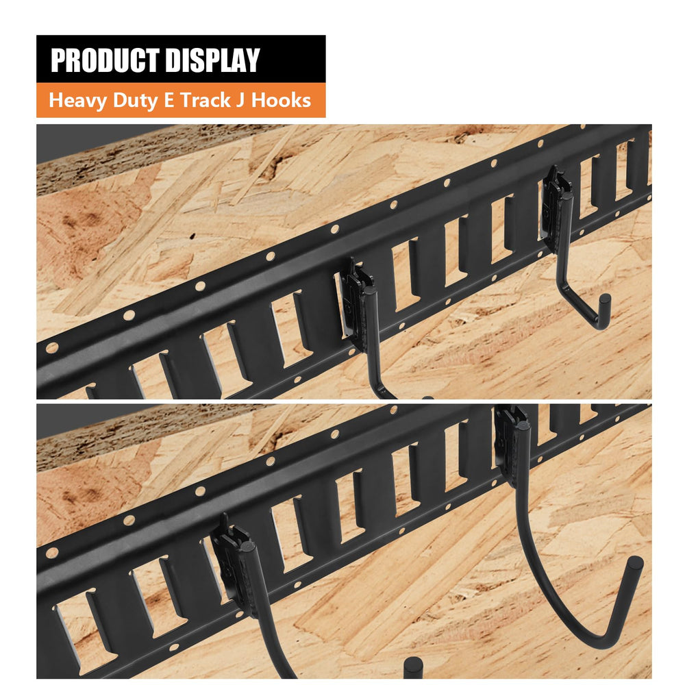 SALUINOKI 8Pack rugged black finish for durable trailer use.