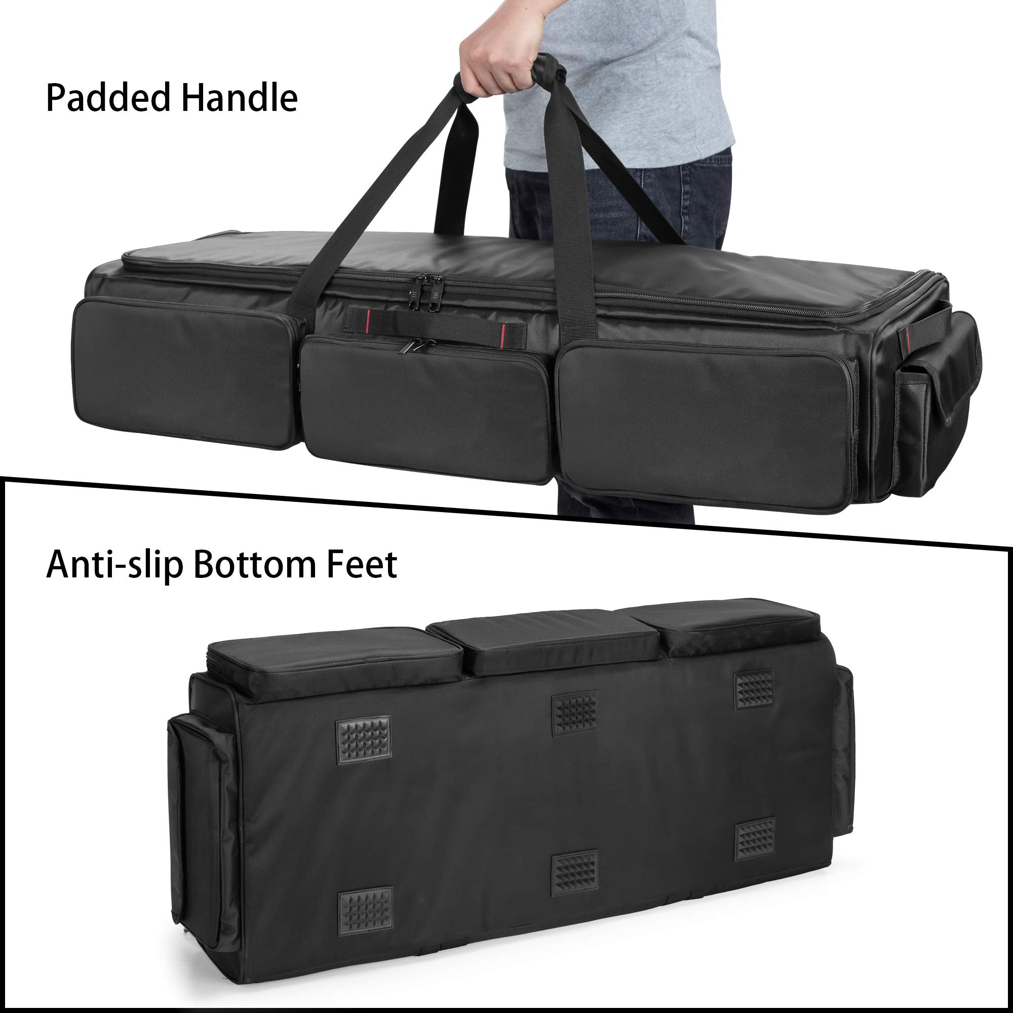 samdew Underseat Storage Bag anti-slip bottom prevents sliding during drives