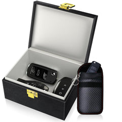 Samfolk Faraday Box outside view blocks key signals to deter theft