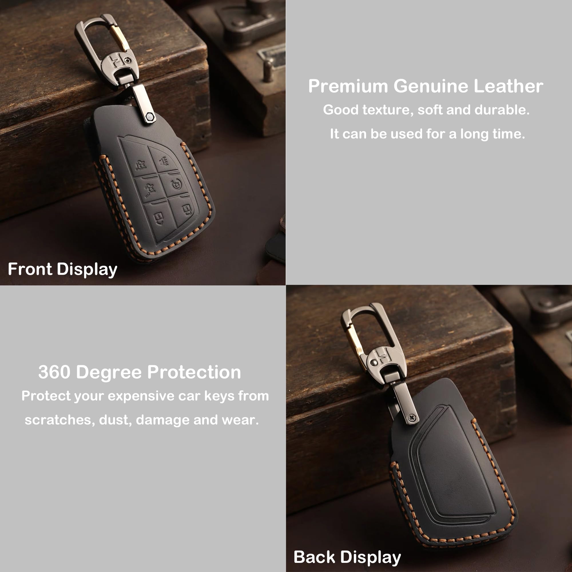 SAMGCHI Denali 360-degree protection preserves the key's finish and feel