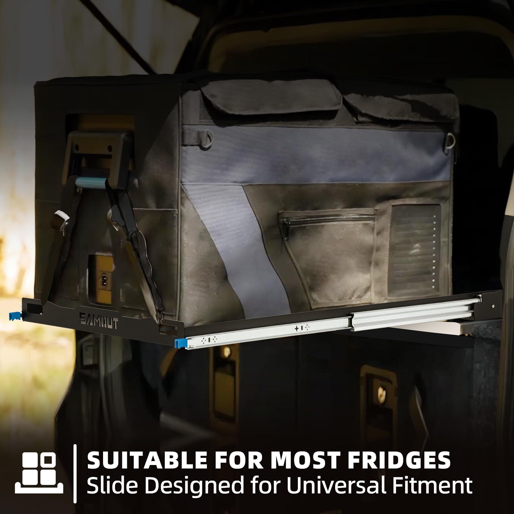 SAMOUT Fridge Slide inner dimensions 29.2 by 18.7 inches fit most setups