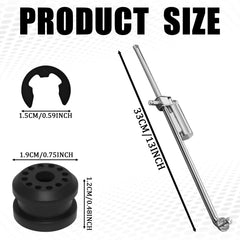 SamWinGear shift control lever assembly on a Dodge Ram 4x4 for smooth shifting