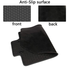 SAN AUTO floor mats with trimming line for a precise fit