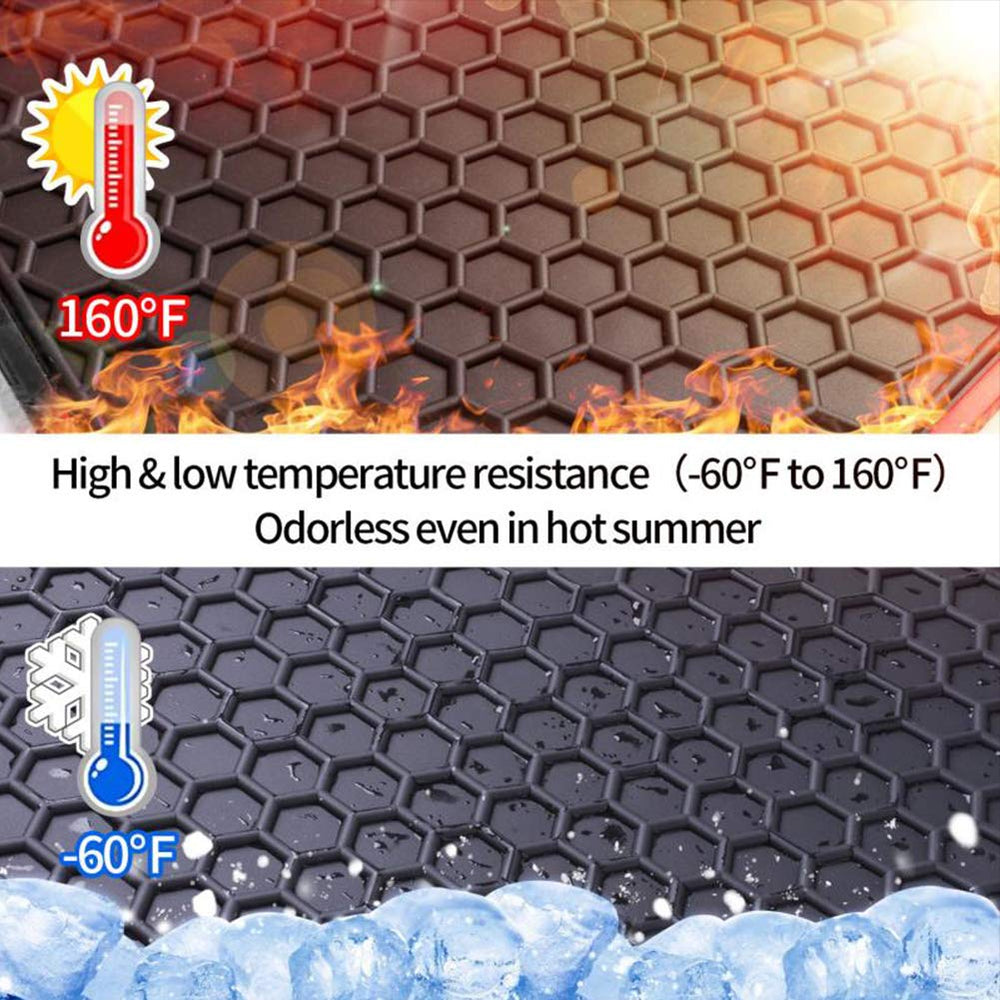 SAN AUTO tire-pattern surface reduces slipping while driving