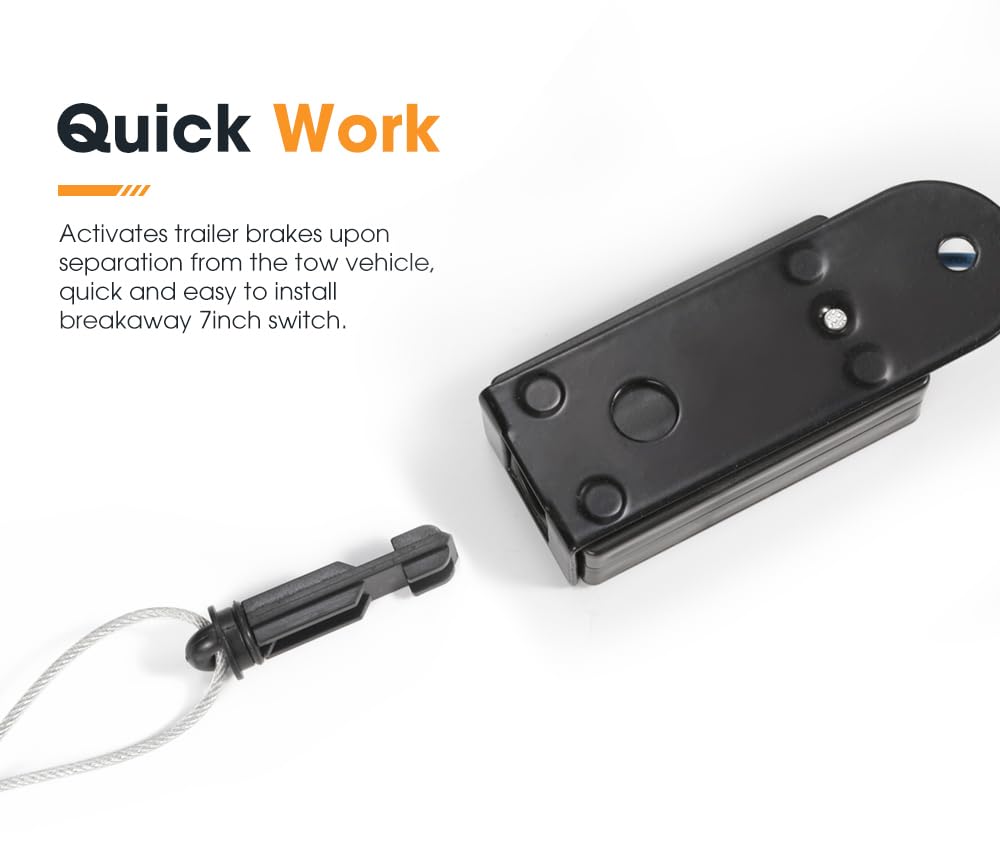 SanHima pre-wired color-coded cables simplify trailer wiring