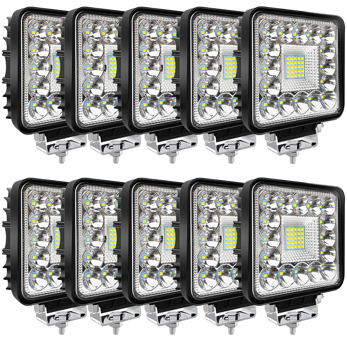 SAN YOUNG 4-inch LED work light pod for high-visibility night driving