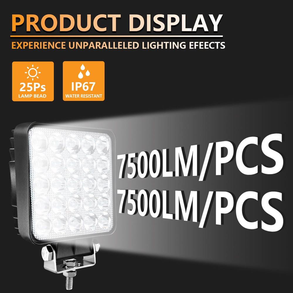SAN YOUNG IP68 shell protects LED pod from water and dust in tough conditions