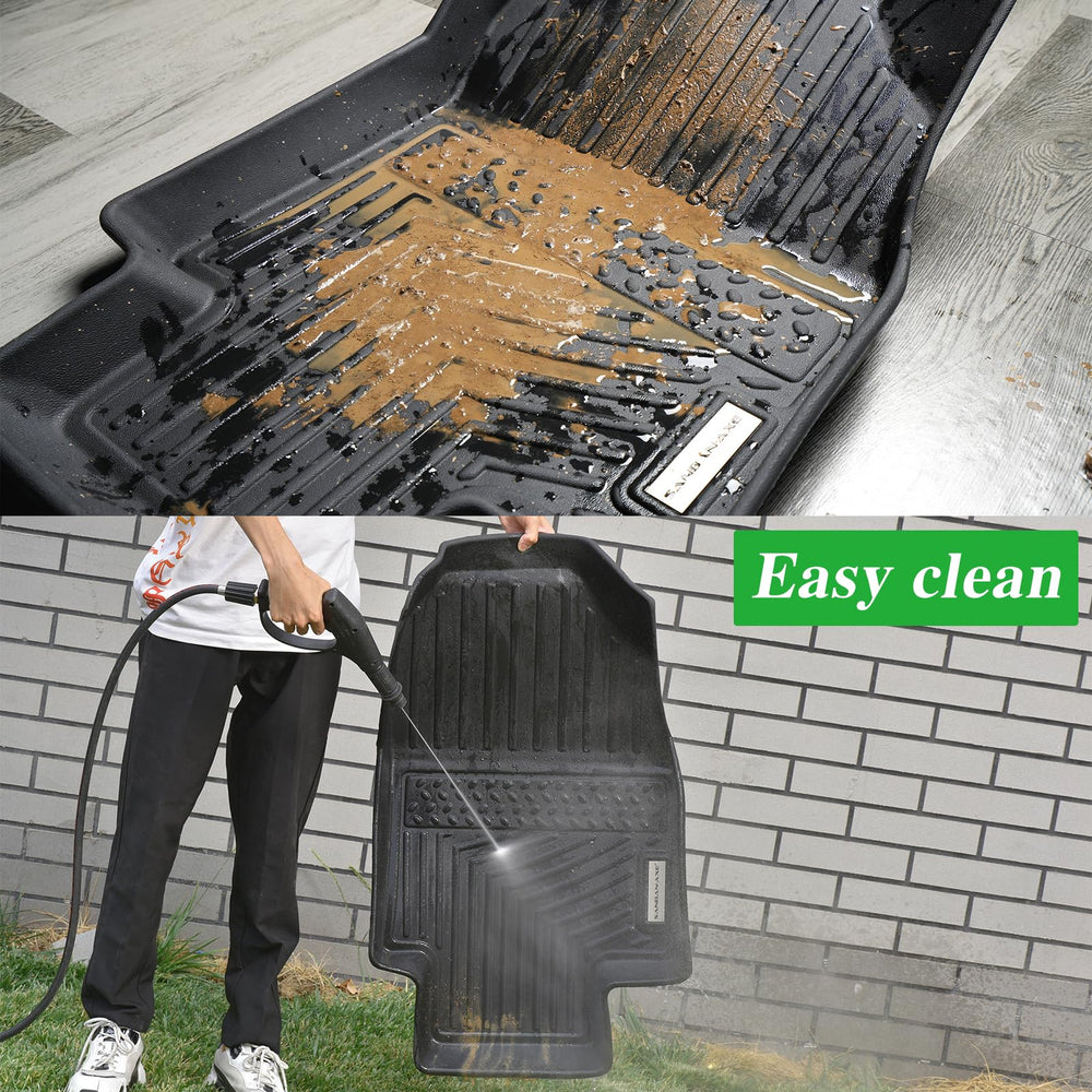 SANBAN-AXE trunk mat protects cargo area for Chevy Tahoe and GMC Yukon