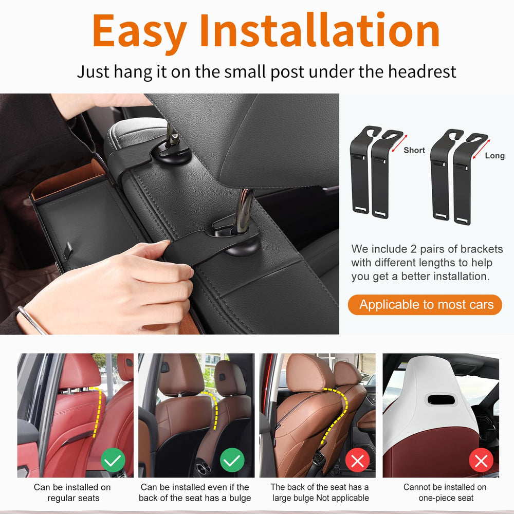 Sancaral waterproof leather finish resists spills for easy cleaning.