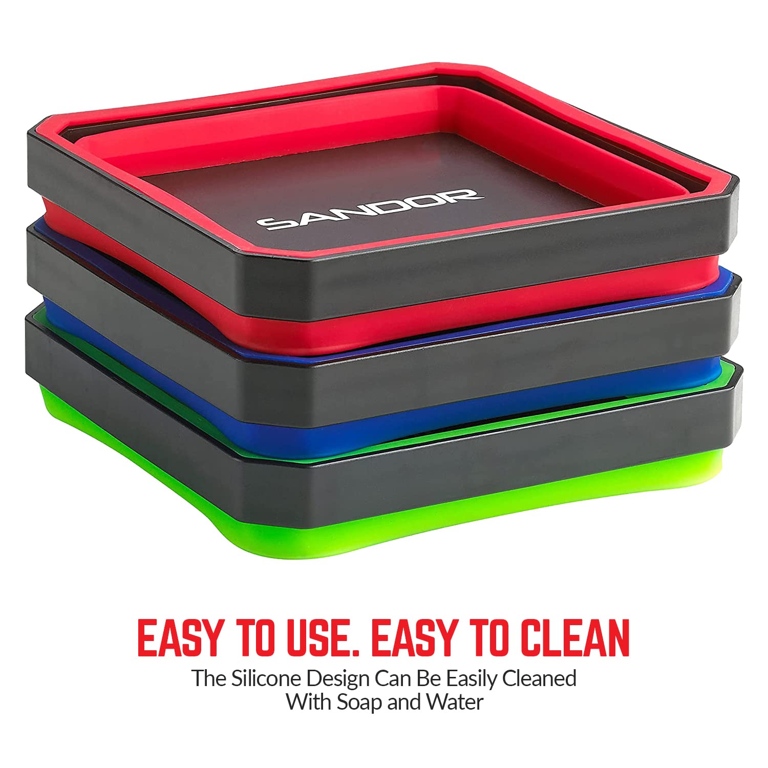 SANDOR workspace organization display highlights quick access to small parts