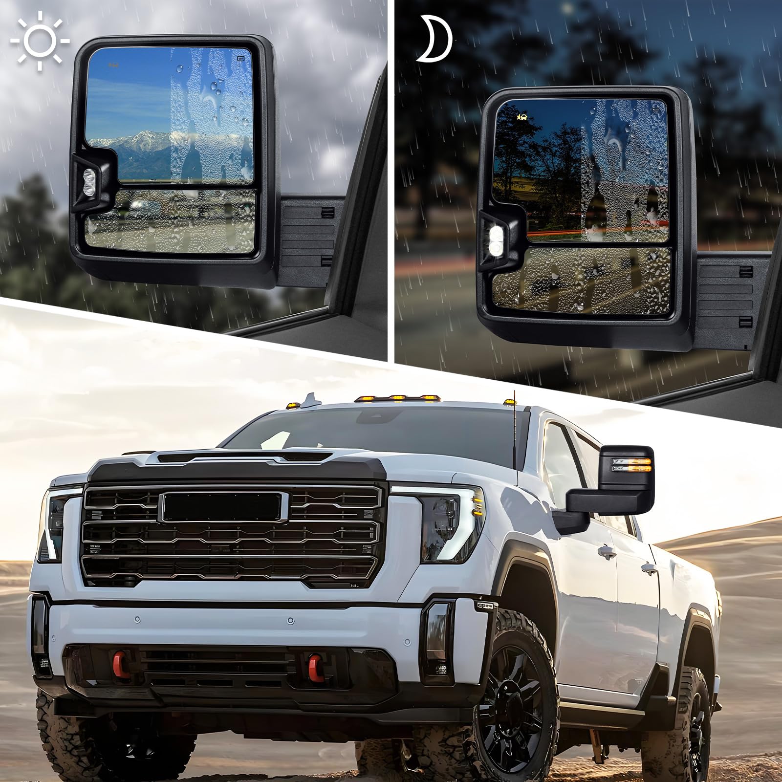 SANFLXX auxiliary light adds extra illumination for parking or hitching