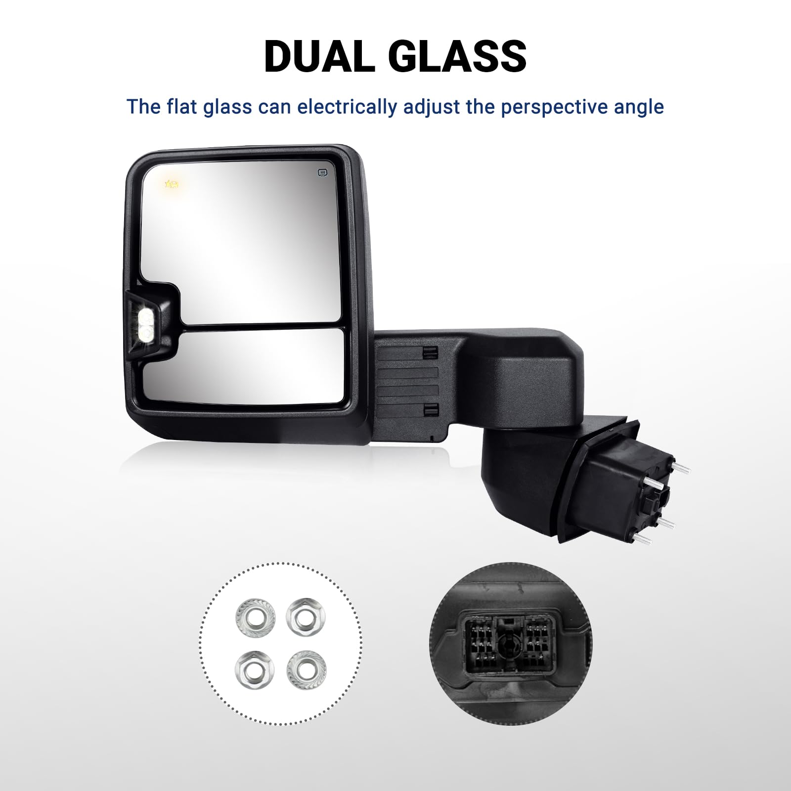 SANFLXX heated defrost keeps glass clear in cold or damp conditions