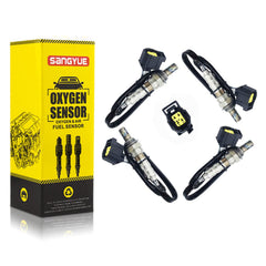 Sangyue oxygen sensor kit 4pcs with upstream and downstream sensors for comprehensive coverage.
