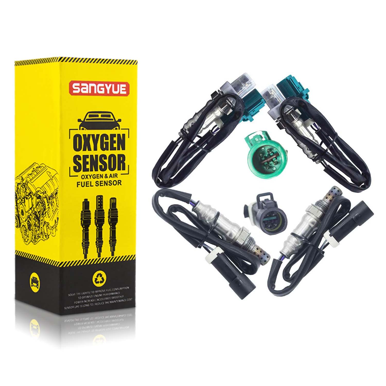 Sangyue upstream oxygen sensor for Ford F-150 enhances engine monitoring.