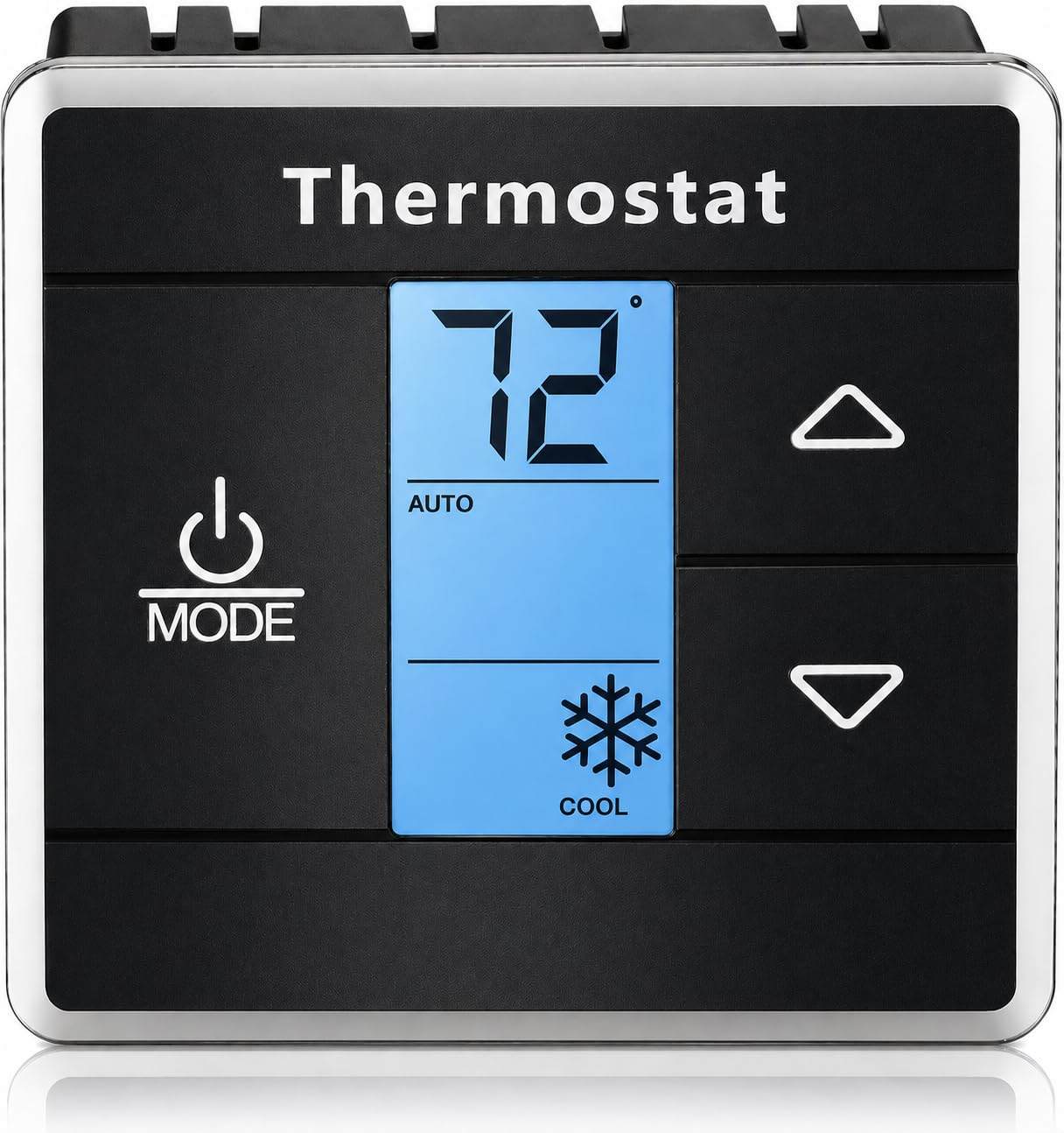 Sanluo 3316250 thermostat with capacitive touch control for RV comfort on the road.