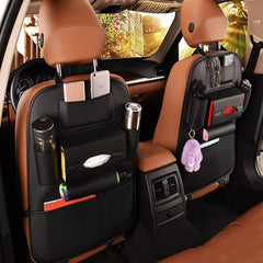 SANMITTI 2-pack backseat organizer neatly stores essentials for road trips