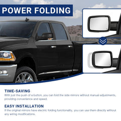Sanooer aluminum-base tow mirror provides sturdy support