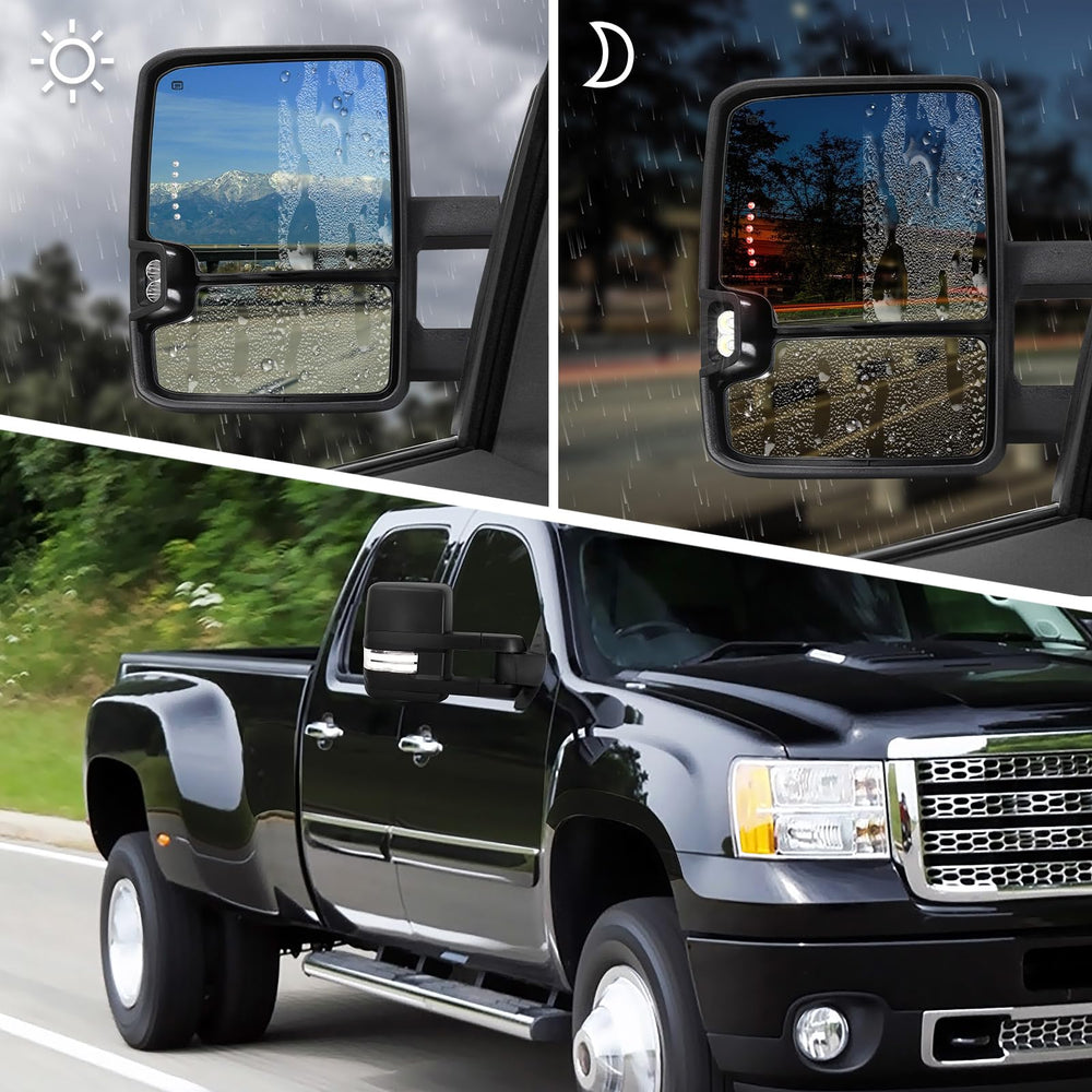 Sanooer Switchback dual glass flat and convex for better visibility
