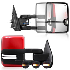 Sanooer Switchback towing mirror left side with enhanced visibility for safe lane changes