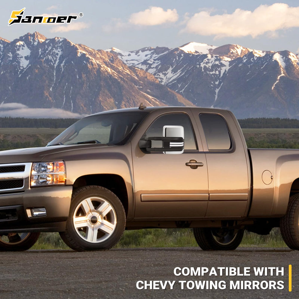 Sanooer Switchback chrome back-up light aiding reverse visibility