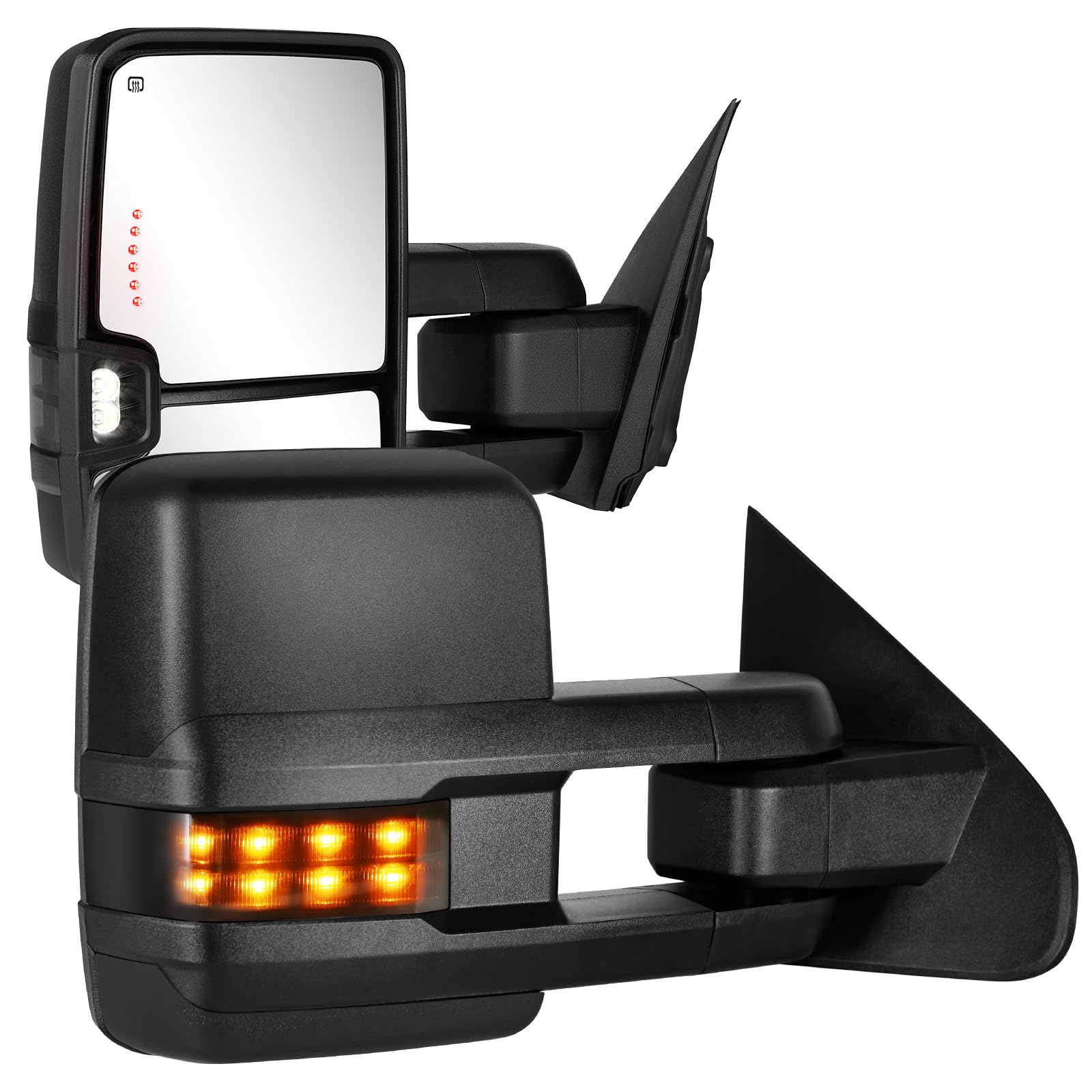 Sanooer towing mirrors wide view for safer lane changes