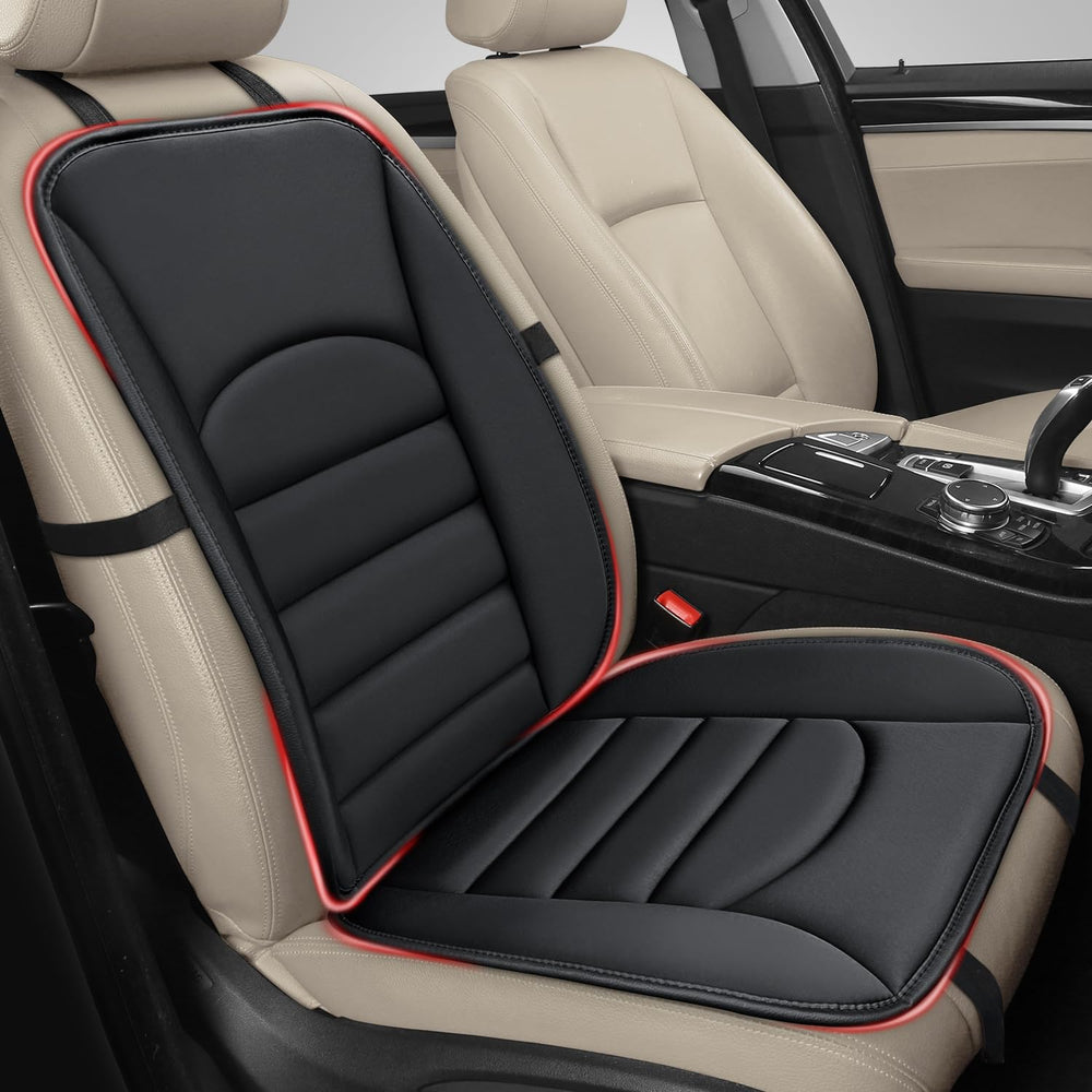 Sanwom car seat cushion with back support for long drives
