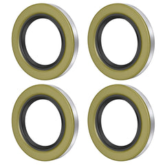 Sanyasi Dexter Texcom double lip seal close-up for durable trailer bearing protection