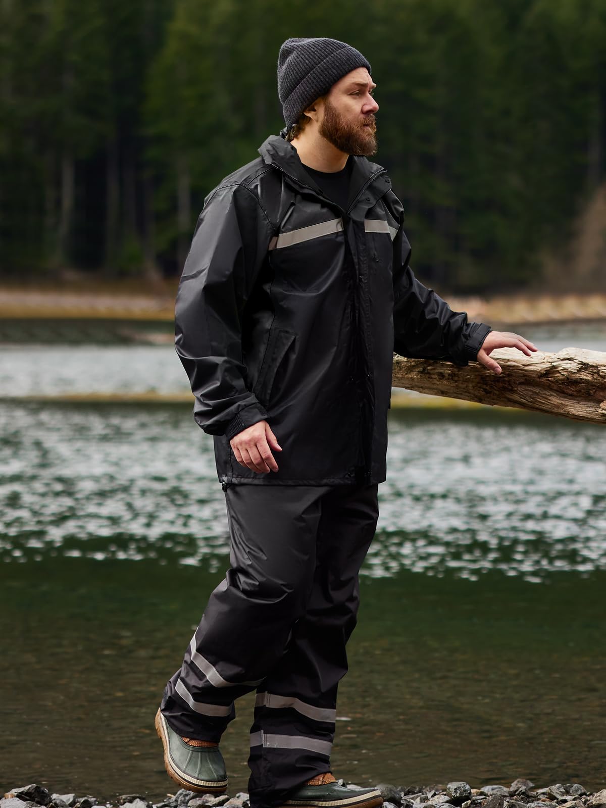 SaphiRose multi-use rain gear supports farming, biking, fishing, and outdoor work.