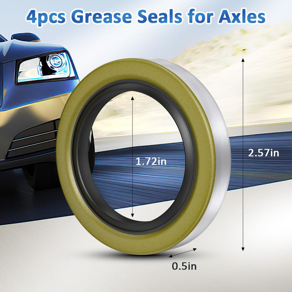 SAQXK grease seal ID-OD dimensions confirm fit before purchase.