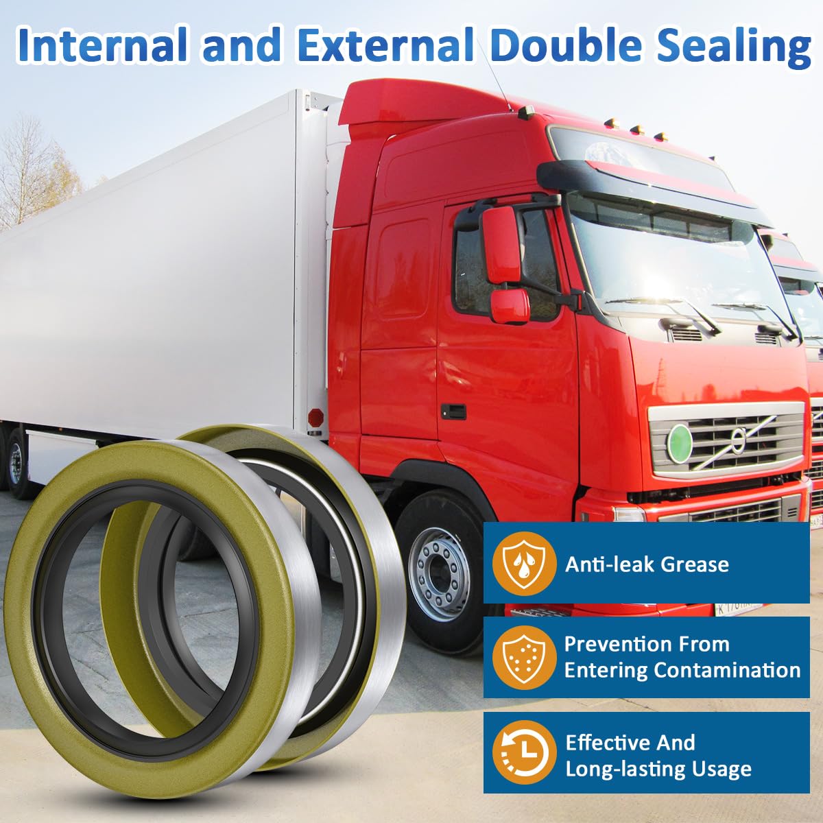 SAQXK installation guide visual image for seal replacement.