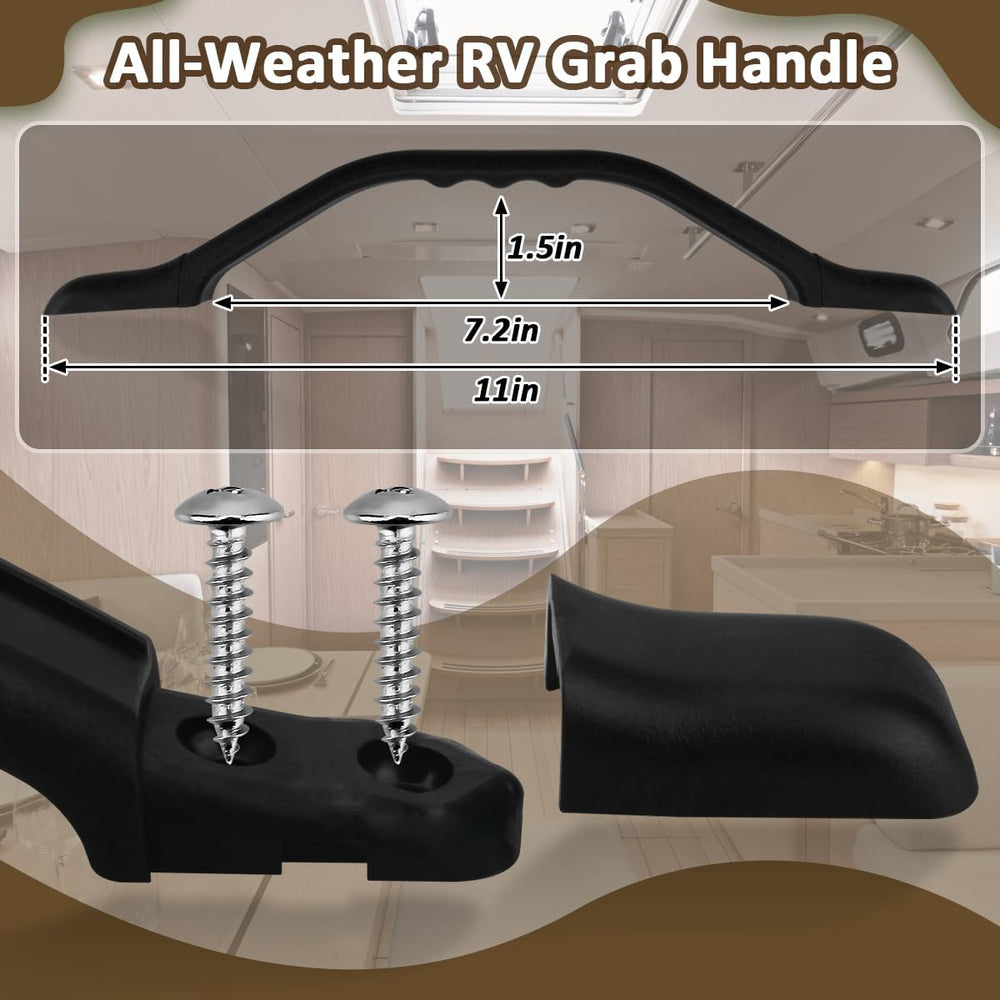 SAQXK RV door handle end caps detachable for neat finish