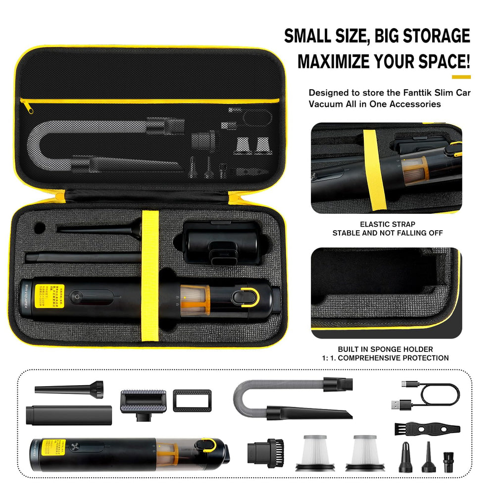 SARLAR case for Fanttik Slim V8 Mate offers compact organization.
