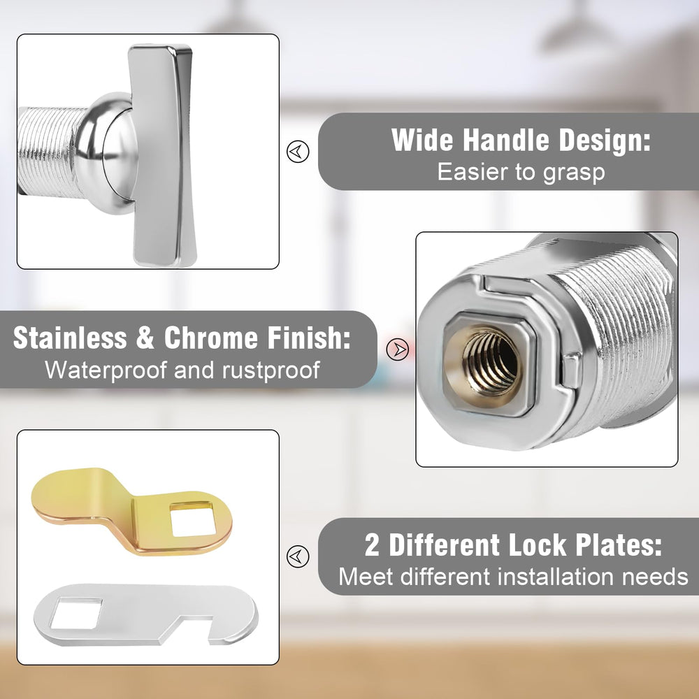 Sartatue keyless lock for drawers enhances quick access without searching for keys