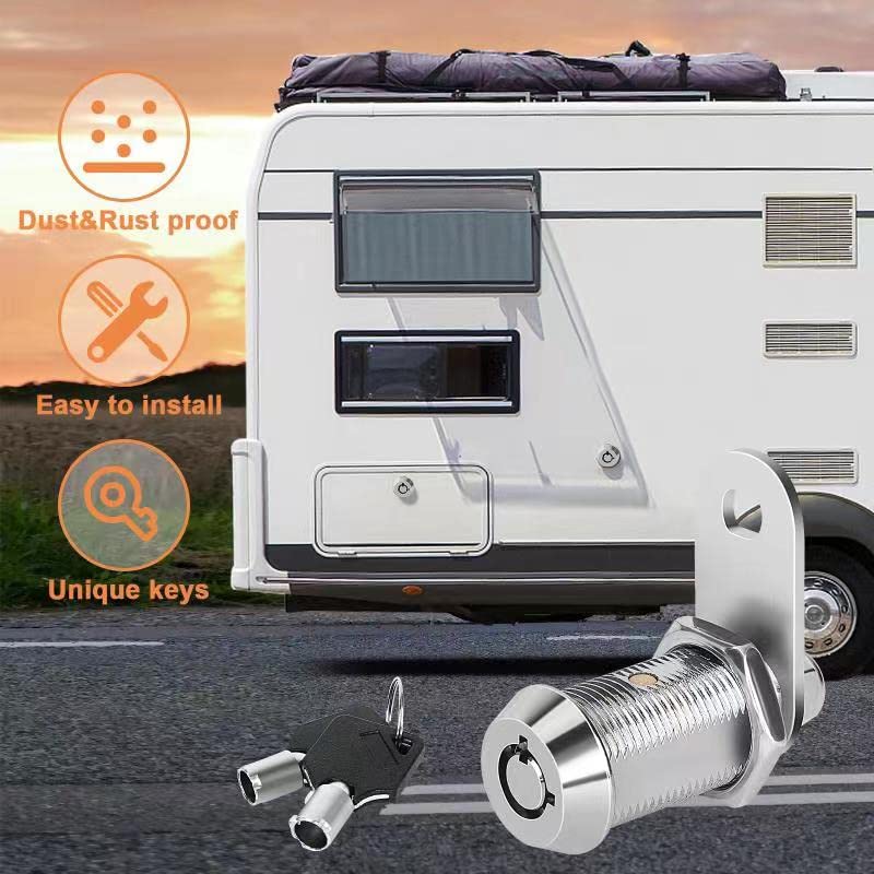 Sartatue RV storage lock suitable for cabinets and drawers