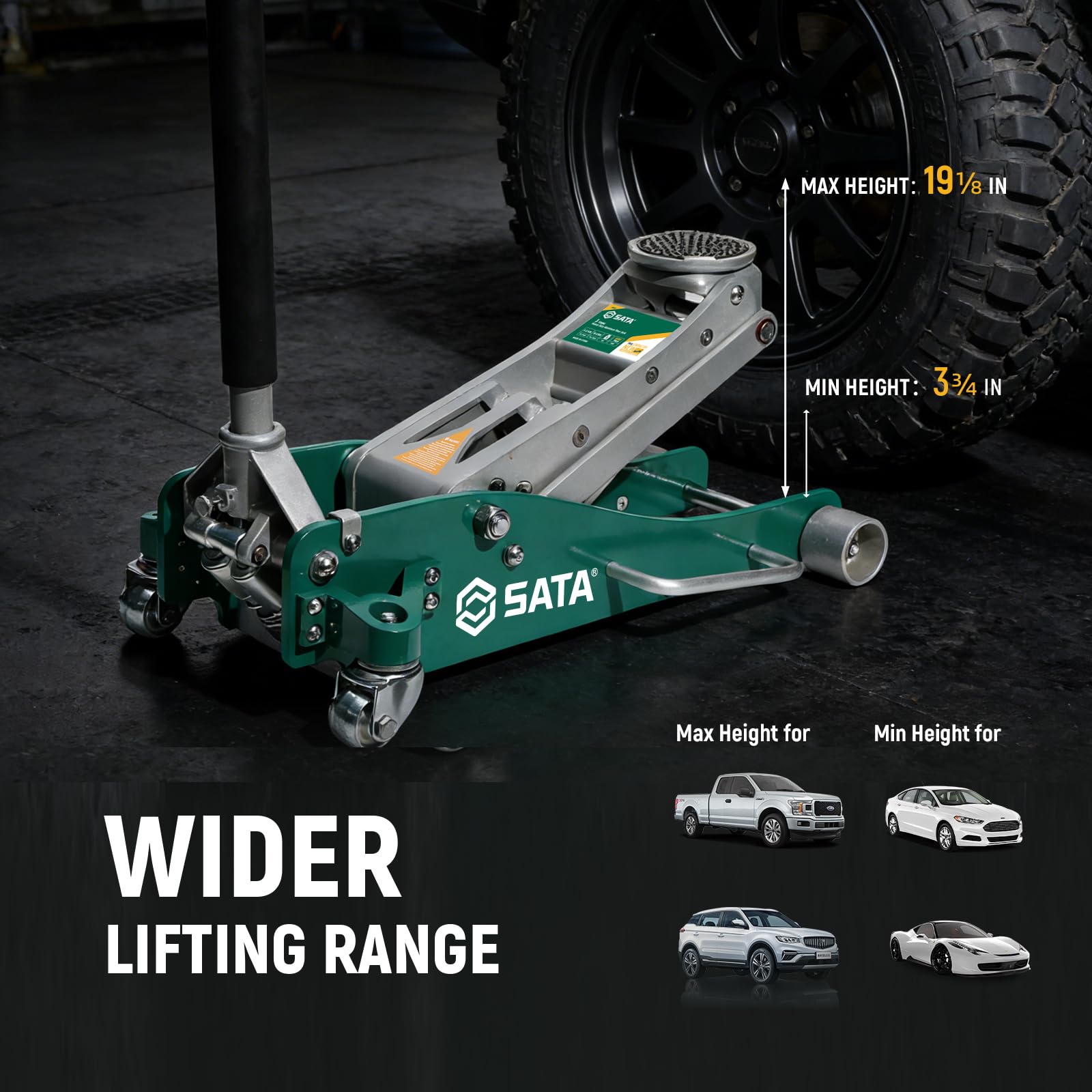 SATA 1.5x overload-tested safety for dependable performance under heavy use.