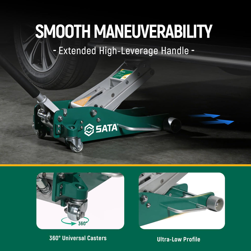 SATA overload protection valve adds safety when approaching capacity.