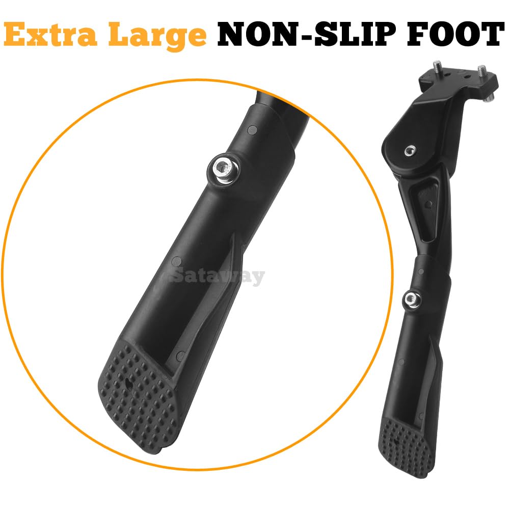 Sataway kickstand includes M5 bolts for quick, secure installation.